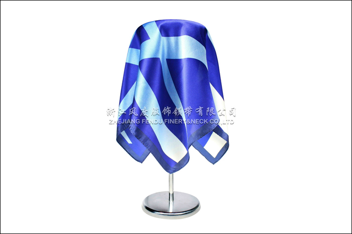 國(guó)家電網(wǎng) 真絲小方巾 規(guī)格：53x53cm