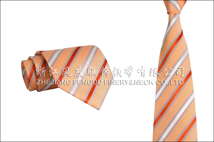 色織滌絲領帶